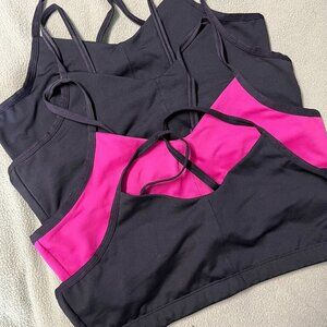 Skirt Sports Cami Bra - 4 bra set